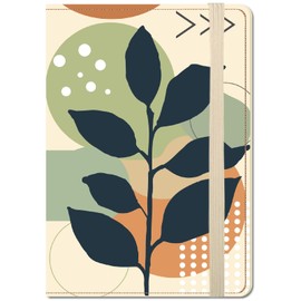 CREATCABIN Passport Cover Leather Passport Holder Flight Tickets Case Slim Portable Wallet Travel Essentials Accessories Waterproof Credit Card Slot Passenger Tickets for International Travel Women