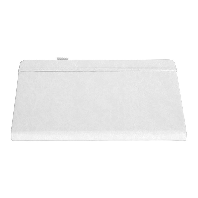 A5 Lined Notebook Portable PU Leather Hardcover Notebook with Elastic