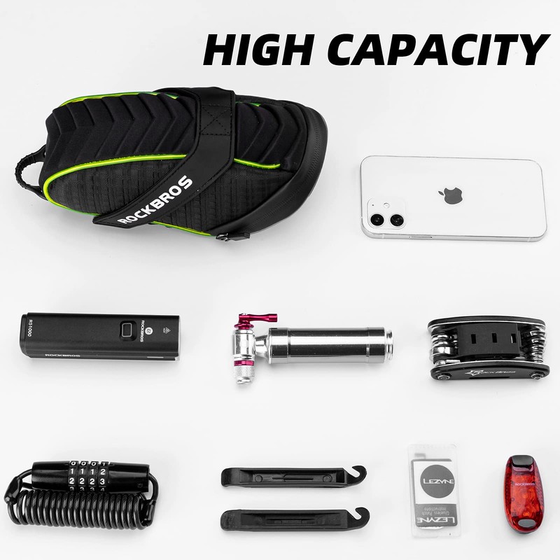 ROCKBROS Bicycle Saddle Bags Bicycle Seat Bags Tool Bag Bicycle