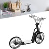 Deck Scooter Toys 13x16.5cm/5.1x6.5in Vivid DIY Alloy Material Black Miniature