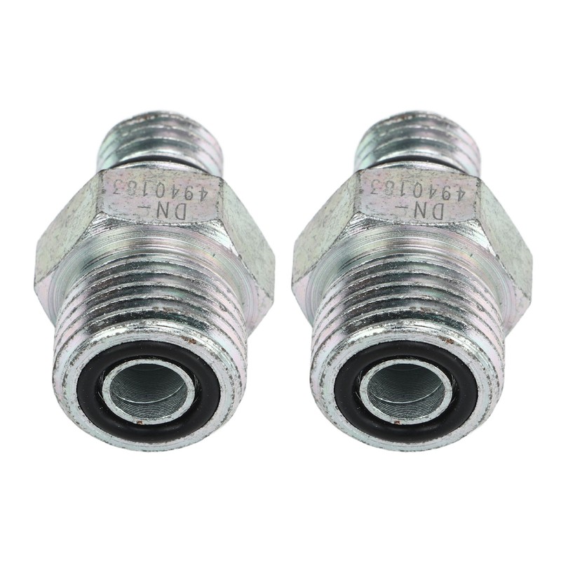 2PCS Turbo Oil Feed Connectors Joint 4940183 Connector Joints Replacement