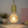 Lxcom Lighting G95 LED Pineapple Bulb Retro Edison Lamp 4W