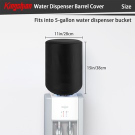 Water Dispenser Barrel Cover for 5 Gallon Water Bottlem, Durable Fabric Water Cooler Covers, Elastic Fabric Bucket Decor Protector Cover, Reusable Furniture Standard Cover Protector For Home