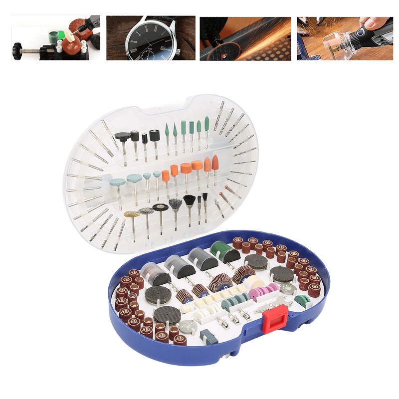 276Pcs Rotary Tool Accessories Kit 1/8in Shank All Purpose Set