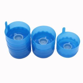 SenseYo 12PCS 55mm 3-5 Gallon Replacement Water Bottle Snap On Cap, Non-Spill Caps