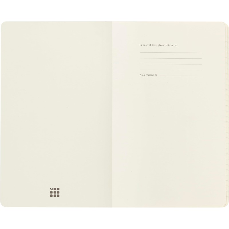 Volant Journals Large Ruled Forget Me Not Blue & Amber