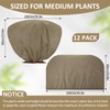 Wesnoy 12 Pcs Winter Plant Covers Freeze Protection 39.4x23.6 Inch