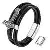 JUZICHEN Thor's Hammer Bracelet Viking Bracelet Celtic Knot Celtic Rune