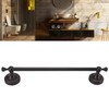 Towel Bar Copper Retro Space Saving 40CM Multifunctional Tilt Proof