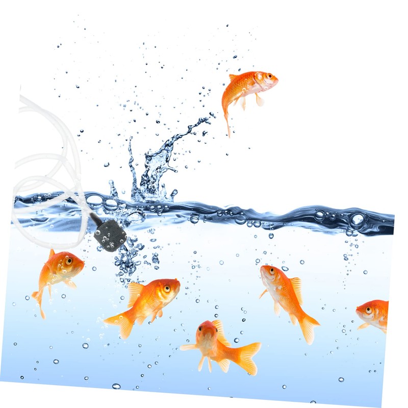 Sosoport Oxygen Air Pump Home Fish Tank Aerator Small Lightweight