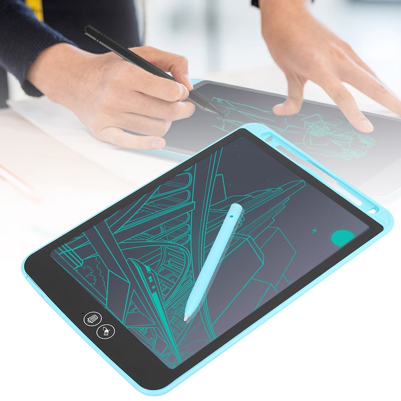 10in Partially Erasable LCD Writing Pad Children Graffiti Smart Thicken