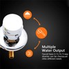 2/3/4/5 Way Split Shower Diverter Valve, Solid Brass Cold &