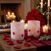 2 PCS Valentines Icon Juice Glasses 14oz Icon Glass Cups