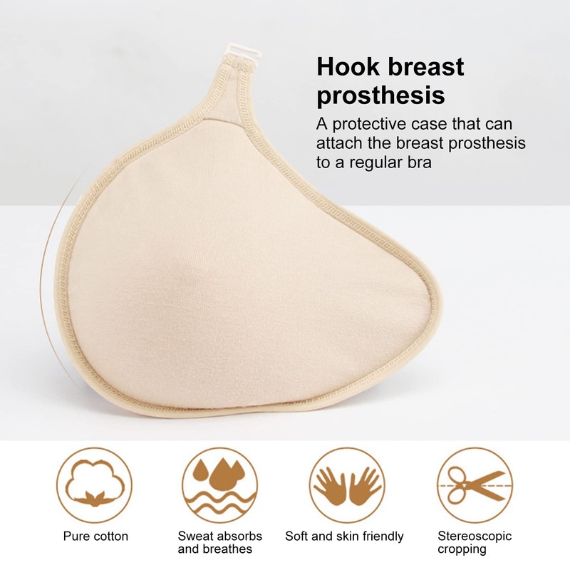 Bra Enhancer Inserts Sleeves, Forms Protector Bag, Mastectomy Prosthesis Protective