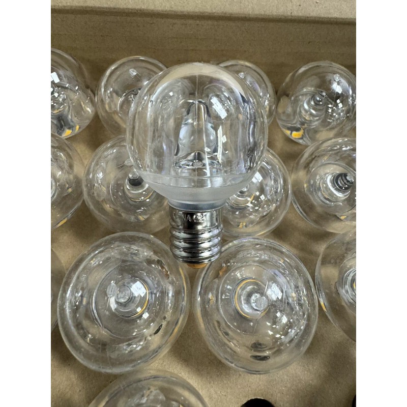 Minleon 25x Minleon 130V Prem Dimmable LED G40 E17 Lamp