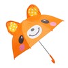 Kiddi Choice 3D Pop-Up Orange Bear Cute Umbrella