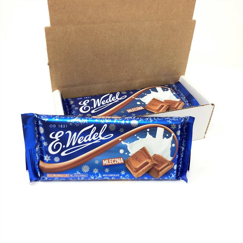 E. Wedel Milk Chocolate (Milk Chocolate, Pack of 5)