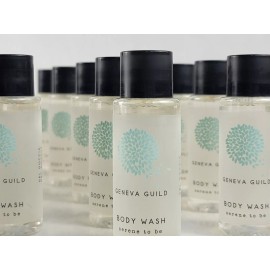 Geneva Guild (Case of 300) Geneva Guild Serene to Be Body Wash with Aloe Vera, 1.01 oz