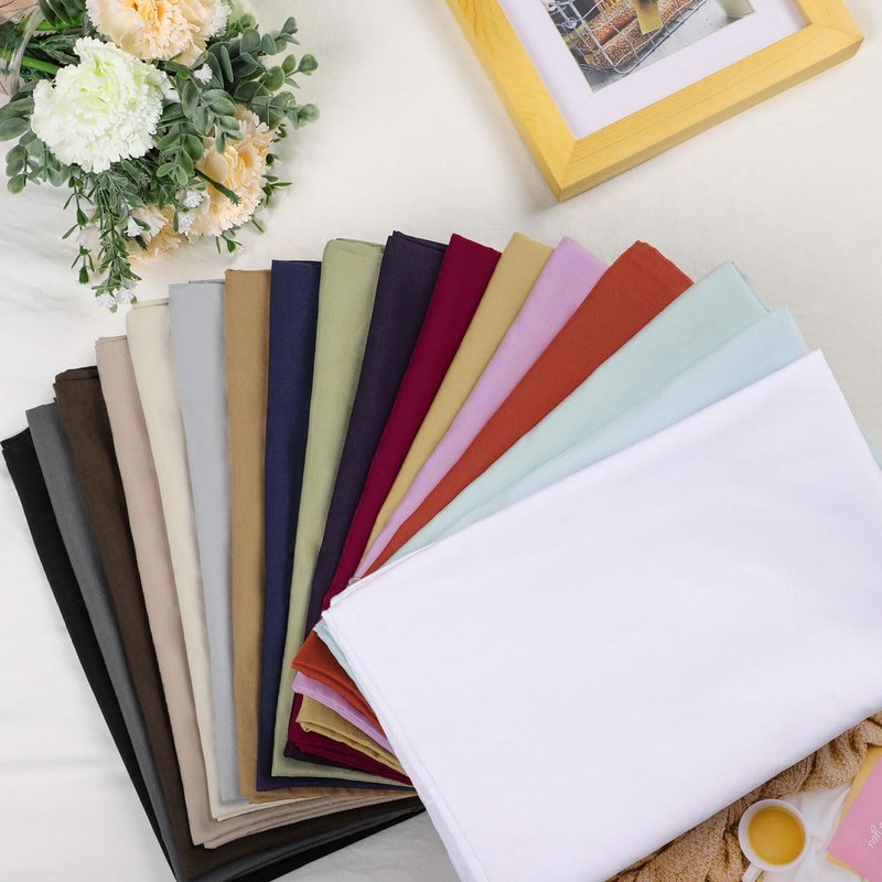 sourcing map 2 Pack Pillow Cases Soft 1800 Series Microfiber