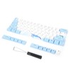 73PCs Sublimation Keycaps PBT Mechanical Keyboard Accessory PC Parts with