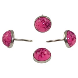 Decotacks® 7/16" Marble Design Upholstery Nails Sofa Tacks,25 PCS/Pack DWM (French Rose)
