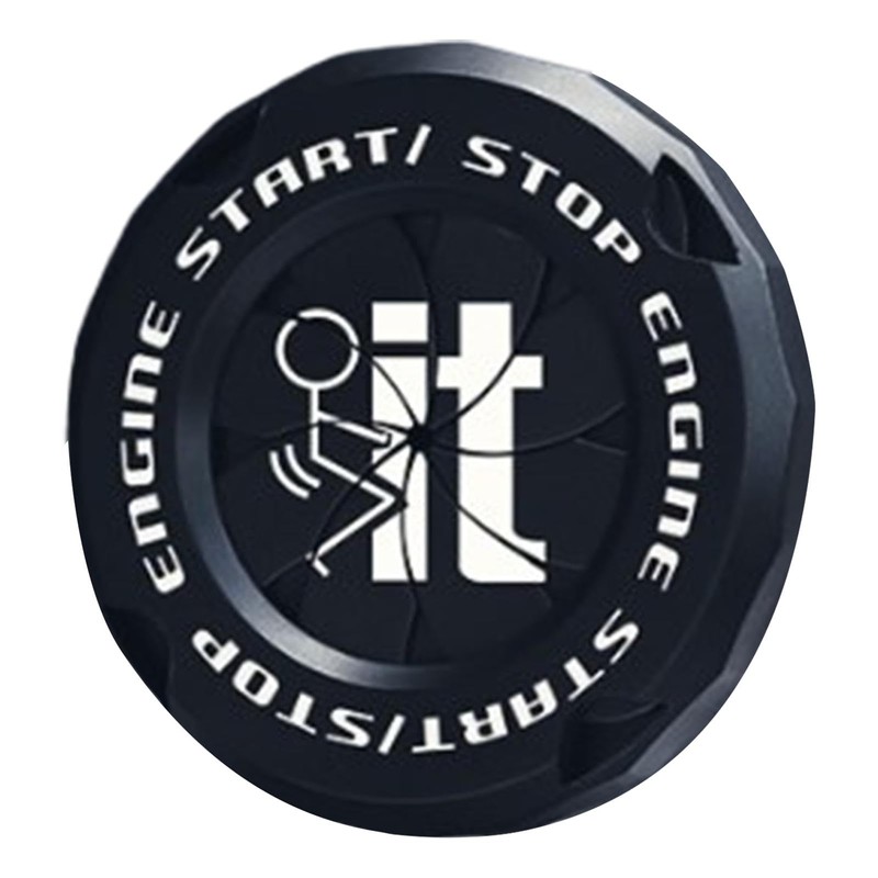 Car Engine Button, Car Engine Button Decoration, Anti-Scratch Engine Start