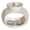 Aroma Wax Melt Burner: Lustre Oval Double