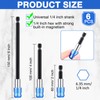 6 Pcs Drill Bit Extension Quick Release Magnetic Screwdriver Bit