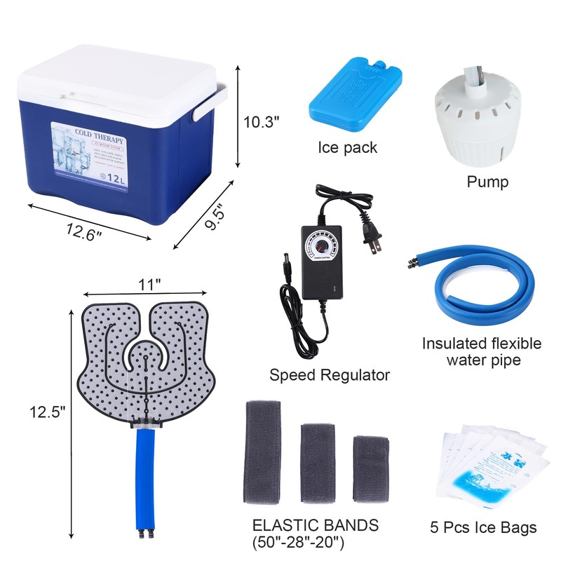 Cold Therapy Machine for Post Surgery Recovery – Adjustable Cryo