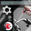 KEWAYO9pcs T-Handle Torx Set, Chrome Vanadium Steel Star Keys (T10-T50),