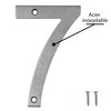 IBOO Stainless Steel Screw On House Number Floating Design House