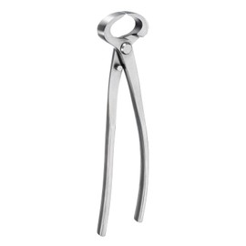 HARFINGTON Bonsai Knob Cutter 8.3 Inch 210mm Bonsai Tool Concave Knob Branch Cutter Gardening Pruner for Branch Cutting, Silver