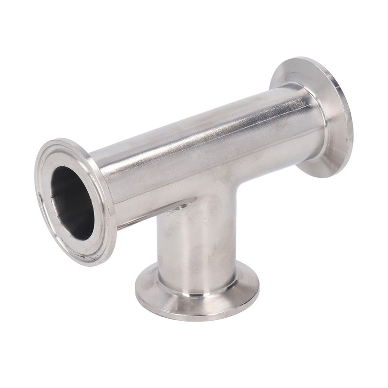Pipe Tee Fitting 304 Stainless Steel Quick Connect Tube Joint