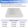 87139-YZZ20 87139-YZZ08, 87139-YZZ16 Car Cabin Air Filter, 4 Pack