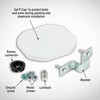 Westinghouse 0110000 Saf-T-Brace for Ceiling Fans, 3 Teeth, Twist and