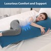 Elehealthy Pregnancy Pillow Maternity Pillow for Side Sleeping Soft Pregnancy