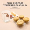 Bobikuke Fried Egg Pan, Egg Frying Pan with Lid Nonstick