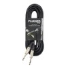 Plugger Male Jack/Male Mono 10m Black Audio Cable