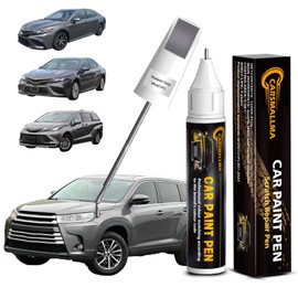 carsmallma Car Touch Up Paint(1H1 Predawn Grey Mica) for Toyota, Color Accurate Car Scratch Repair Remover Pen,Auto Paint Quick and Easy to Fix Vehicle Chips and Nicks Scuff