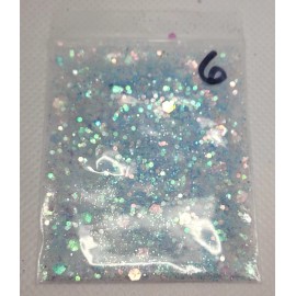 Light Blue Glitter Mix - Craft - Nail Art
