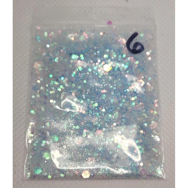 Light Blue Glitter Mix - Craft - Nail Art