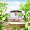 Car Perfume Decoration Solar Powered Rotating Aromatherapy Diffuser Ornament for
