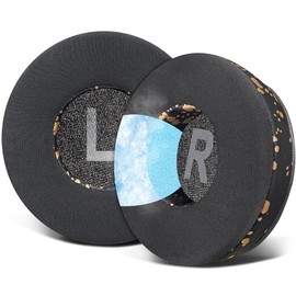 SOULWIT 70mm Kühlgel Ersatz Ohrpolster für Sony WH-CH500/CH510/CH520,MDR-ZX100/ZX110/ZX110NC/ZX110AP/ZX220/XB200/ZX300/ZX330BT,MDR-V100/V150/V200/V250/V300/V400,Polster für DR-BT101/BTN200/ZX102DPV