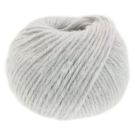 LANA GROSSA Ecopuno Chunky Super Light, Fluffy Effect Yarn with Baby Alpaca, Hand Knitting Yarn Made of 33% Virgin Wool (Merino) and 19% Alpaca Wool, 50 g Wool for Knitting and Crocheting, 70 m Yarn