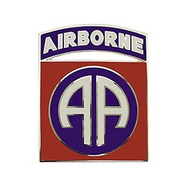 82nd Airborne Division CSIB-Combat Service Identification Badge (As Issued by US Military)-Veteran Owned Business