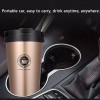 Francisco® Vaso Termo De Acero Inoxidable Con Tapa Y Asa