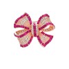 QLUYCKW Rhinestone Bow Brooch for Women Cute Fashion Sparkly Crystal