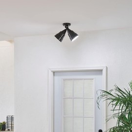 Kichler Lighting 6052AZ Cans and Bullets - 2 Light Wall Mount - with Utilitarian Inspirations - 11.25 inches Tall by 6 inches Wide, Finish Color: Architectural Bronze