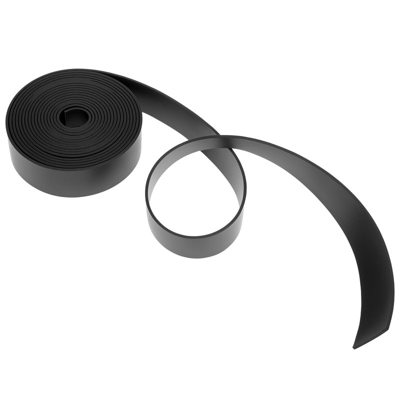 QWORK® Solid Neoprene Rubber Sheet Strip 25mm x 1,5mm x