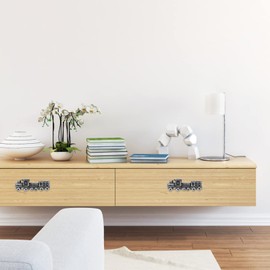 TEHAUX 2 Sets Cabinet Knobs, Grey Train Kids Dresser Knobs, Zinc Alloy Drawer Pulls for Children's Room, Wardrobe, Dresser, Drawer Knobs Vintage